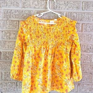 Long sleeved floral shirt